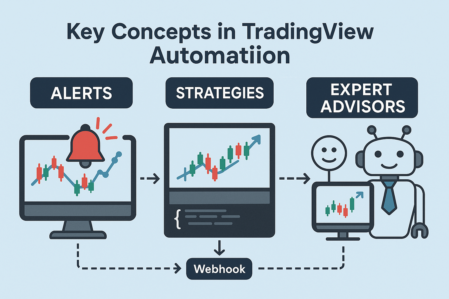 Key Concepts: Alerts, Strategies, and Expert Advisors in Automation